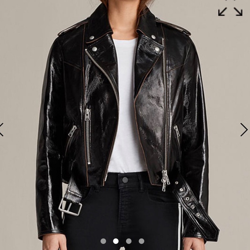 Patent Leather Jacket - Picture 2 of 5